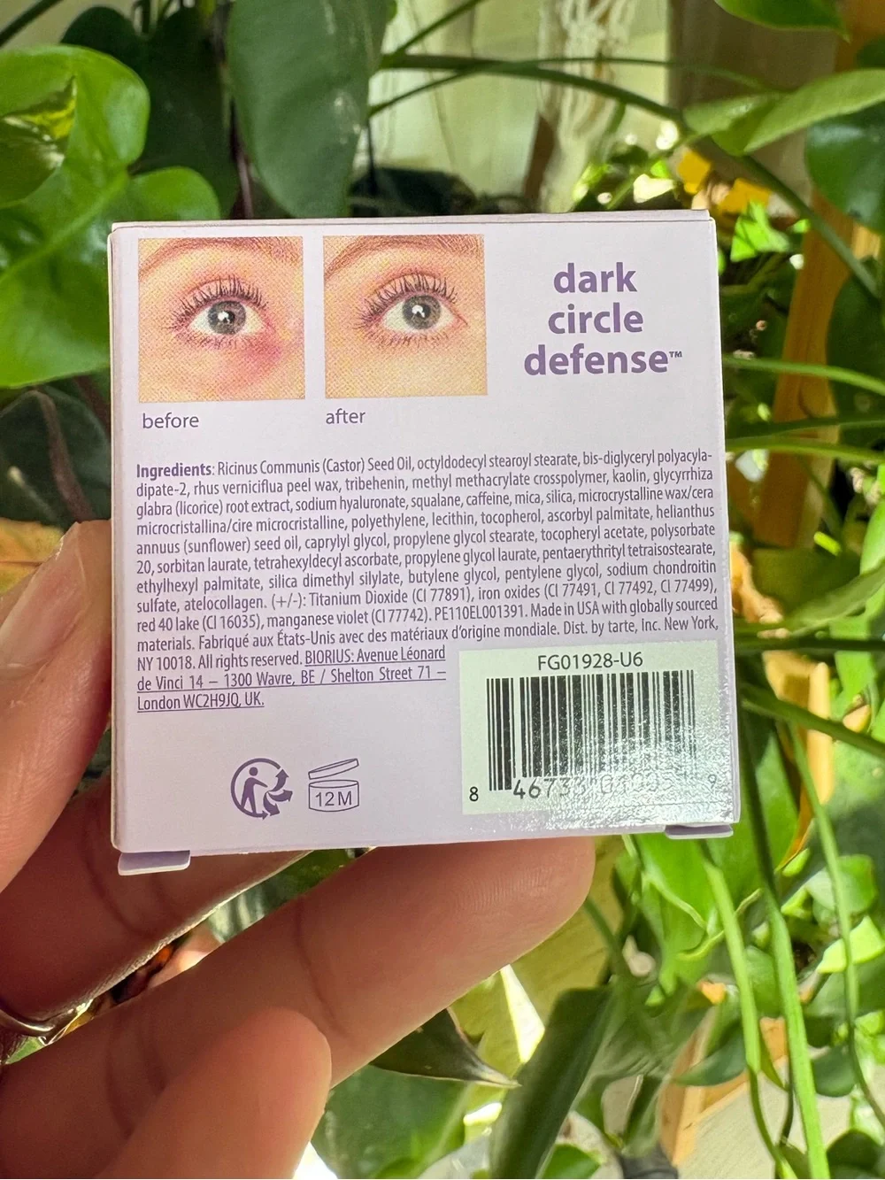 tarte colored clay CC undereye corrector